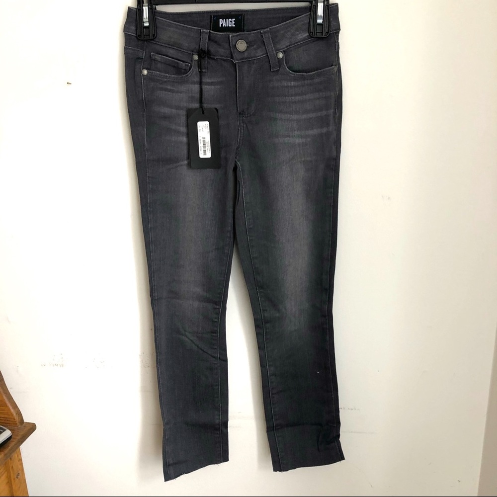 Altered NWT Paige skinny jeans, mid rise, size 24